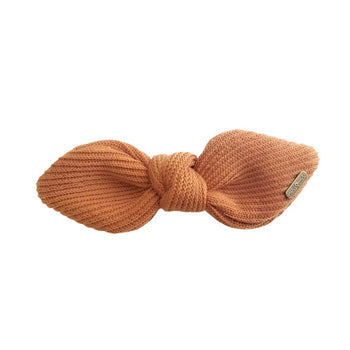 Ribbed Knot Bow Camel